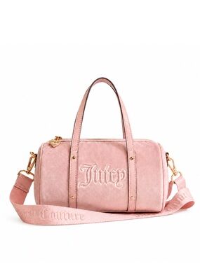 JUICY COUTURE Pink Mini Barrel Bag.
